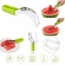 Melonskærer i rustfrit stål 25 cm, tåler opvaskemaskine, til alle meloner