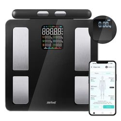 Analytisk badrumsvåg Bluetooth – ZORTIVA Smart Premium