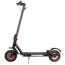 Lamtier T1 Pro Elscooter: 350W motor, 10,4Ah batteri, framhjulsdrift, fjädring fram och bak, maxhastighet 25 km/h, hopfällbar