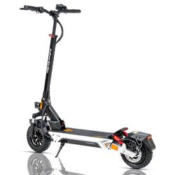 KuKirin M4 Max Kraftfull Elsparkcykel för Pendling – 800W Motor Når 45km/h, 64km Räckvidd, 48V 18.2Ah Batteri, 10 Tum Däck, Dubbla Bromsar & Fjädring – Uppför 20° Backar