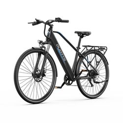 Duotts ​​C29 Lite elcykel, 250W motor, 13AH batteri, maxhastighet 25 km/h, 7 växlar, 27,5*2,25 däck