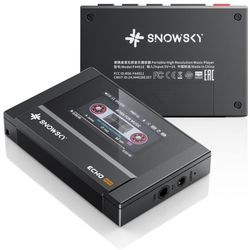FiiO SNOWSKY ECHO MINI - SORT - Bærbar Hi-Res afspiller