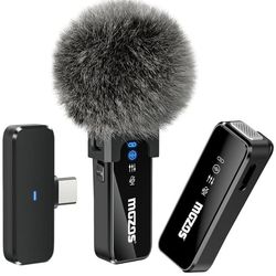 MOZOS MX2-DUAL trådløse mikrofoner 2.4 GHz til telefon