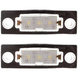 VW Caddy Golf V Plus Jetta Passat B5 T5 Touran Superb LED-skyltbelysning 2-delat set