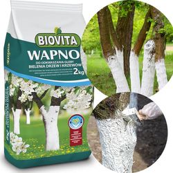 BIO12 KALK TIL HVIDTKALKNING AF TRÆER OG AFSYRNING AF JORD 2 KG BIOVITA