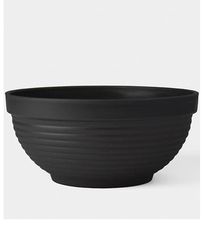 Urtepotteskål 34 cm grafit
