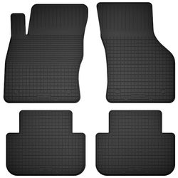 Set med 4 gummimattor till Skoda Octavia III Liftback, Sedan, Variant och Kombi (2012-2020).