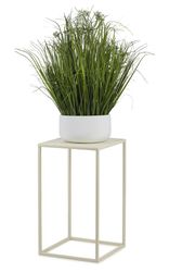Creme stående blomsterstativ 40 cm