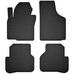 Set med 4 gummimattor till Skoda Superb II (2008-2015)