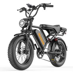 Elcykel HEADEER BK20, Motor 750W, Batteri 48V 20Ah, Räckvidd 45-80 km (Assistansläge), Däck 20×4,0" terräng.