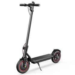 iScooter W6 elektrisk sparkcykel för vuxna, motor 500 W, batteri 36 V 7,8 Ah, 10 tum luftdäck, hopfällbar