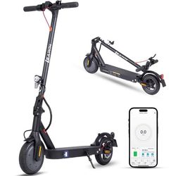 LEAWIN E9 elektrisk scooter – Motor 350W – Batteri 36V 7.5Ah – Max hastighed 20 km/t – Dæk 8.5 tommer – Sammenklappelig – ABE-certificeret