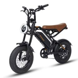 Bodywel M16 Elcykel 500W – Aftageligt batteri 48V 13Ah, Rækkevidde med assistance 40-60 km, Dæk 16 × 4,0″