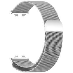 Magnetisk armbånd i metal til Huawei Band 11 Pro – Sølv / Metalarmbånd / Magnetrem