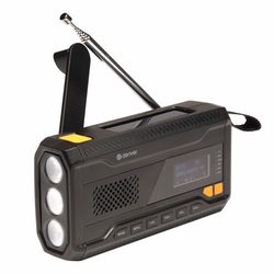 Denver SCD-2033 beredskapsradio / DAB+-radio med solcelle og håndsveiv