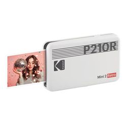 Kodak Mini 2 Retro fotoprinter / bærbar Bluetooth-printer / mobil fotoprinter til iPhone og Android