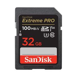32GB SanDisk Extreme Pro SD UHS-I 100MB/s Klasse 10
