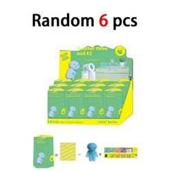 Toiletserie Blindboks Noctilucent Grøn dukke Actionfigurer Dekorationsmodel Legetøjsventilatorer Børn Gaver Minifigurer 2025 NYHED