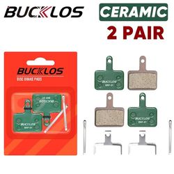 BUCKLOS Keramiske Hydrauliske Skivebremseklodser til SHIMANO B01S B05S MTB Slidstærke Klodser 1-10 Par