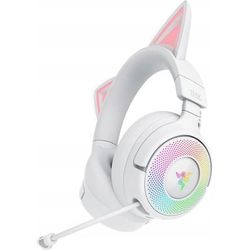 Razer Kraken Kitty V3 Pro White THX Spatial Audio RGB Wireless Headset