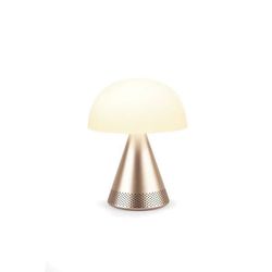 Bärbar LED-lampa - Lexon - Mina L Audio LH76MD - Guld - Trådlös - Bluetooth