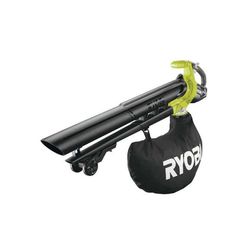 2-i-1 fläkt vakuum-mulcher - RYOBI - Borstlös - 201 km/h - 6 m³/min