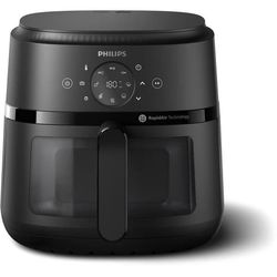 Luftfritös - PHILIPS - NA230/00 - Airfryer Serie 2000 6.2L - 13 tillagningslägen - tillagningsfönster - 1500W - Svart