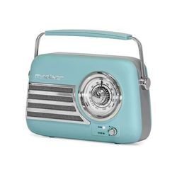 Bärbar radio - MADISON - Freesound VR40 - Matt blå - Bluetooth - FM