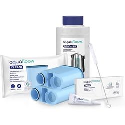 Aquafloow Underhållsset för Philips, Saeco Espresso-maskin 2x AquaClean Reservvattenfilter, Rengöringstabletter 1