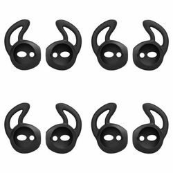 MoKo virkad silikonöron för AirPods / EarPods – halkskydd för sport, ultralätt