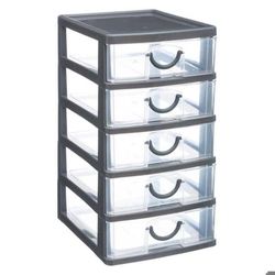 Förvaringstorn plast 5 lådor stor modell - 5 five simply smart