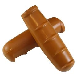 Ett par bruna cykelhandtag - Vintage - 22,2 mm 100 mm - Blandat - Vuxen