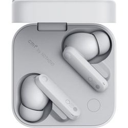 CMF BY NOTHING Buds Pro 2 - Trådlösa hörlurar Hi-Fi ANC 50 dB, LDAC, 6 mikrofoner, Ljusgrå