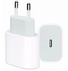 iPhone-laturi, yhteensopiva Apple 11/12/13/14/15/16/17 kanssa. USB-C-virtalähde 20W.