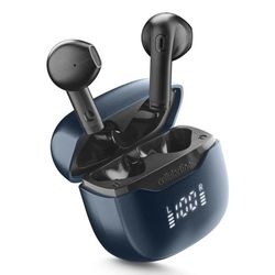 Cellularline Core Pro Bluetooth-hörlurar Svarta med LED-display och Laddningsfodral