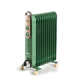 Olie radiator - ARIETE - Vintage 8252 - 2500W - 11 elementer - Grøn
