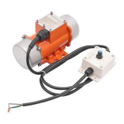 Vibrationsmotor 60 W - Justerbart Vibrationsmotorkit - 9 Hastigheter - 1000–3000 rpm - 220 V 50 Hz - Borstlös Kopparmotor - Vattentät O-ring