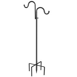 Fuglefoderstang - Hyrdekrog - 1,6 m - 2 gafler - 5-hulsfod - Udendørs - 1 stk.