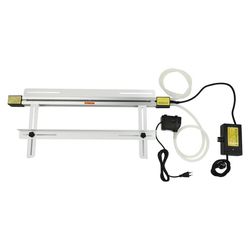Akryl plastskiva värmebockningsmaskin - 60 cm PVC skivbockare - 1000 W - 110–240 V - Aluminiumlegering - Med stativ - EU-kontakt - Vit