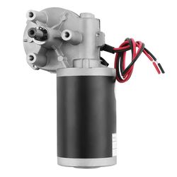24V DC-motor - Snäckväxelmotor - 45W Hög Vridmoment - Reversibel Hastighetsreducerare - Växellådemotor För Bil Vänster Sida