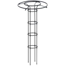 Rund havespalier - Klatrestøtte med metalramme - Lodret plantestativ - Til klatreplanter - 150 cm