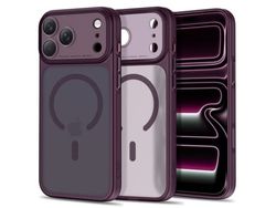 Tech-Protect MagPrime MagSafe CC case for iPhone 18 Pro Max / 17 Pro Max - burgundy