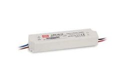 MEAN WELL LPH-18-12, Vit, 180 - 264 V, 47 - 63 hz, 175 g, 30 mm, 22 mm
