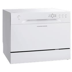 Scandomestic SFO 2203 W - Benkoppvaskmaskin - bredde: 55 cm - dybde: 50 cm - høyde: 43,8 cm - Hvit - 49 dB