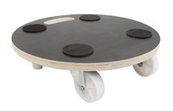 HOME It® arbeid rund møbelhund Ø38 cm 200 kg