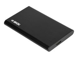 iBOX HD-05 - Lagringspakke - 2,5" - SATA 6 Gb/s - USB 3.1 (Gen 1) - svart