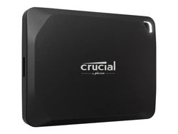 Crucial X10 Pro - SSD - kryptert - 2 TB - ekstern (bærbar) - USB 3.2 Gen 2 (USB-C kontakt) - 256-bit AES