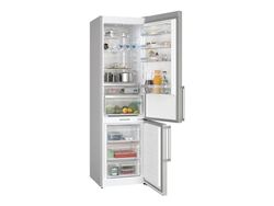 Siemens iQ500 KG39NAIBT - Kjøleskap/fryser - bunnfryser - bredde: 60 cm - dybde: 66.5 cm - høyde: 203 cm - 363 liter - Klasse B - inox