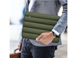 Tech-Protett Fluffy laptopveske 13-14 - grønn