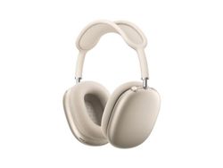 Apple AirPods Max - Hörlurar med mikrofon - fullstorlek - Bluetooth - trådlös - aktiv brusradering - starlight